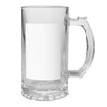 Mugs - Glass -Box of 2 x  16oz 'Trigger' Beer Steins with PATCH