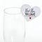 Acrylic - 5 x Drinks Tags - Heart - 4mm Thickness