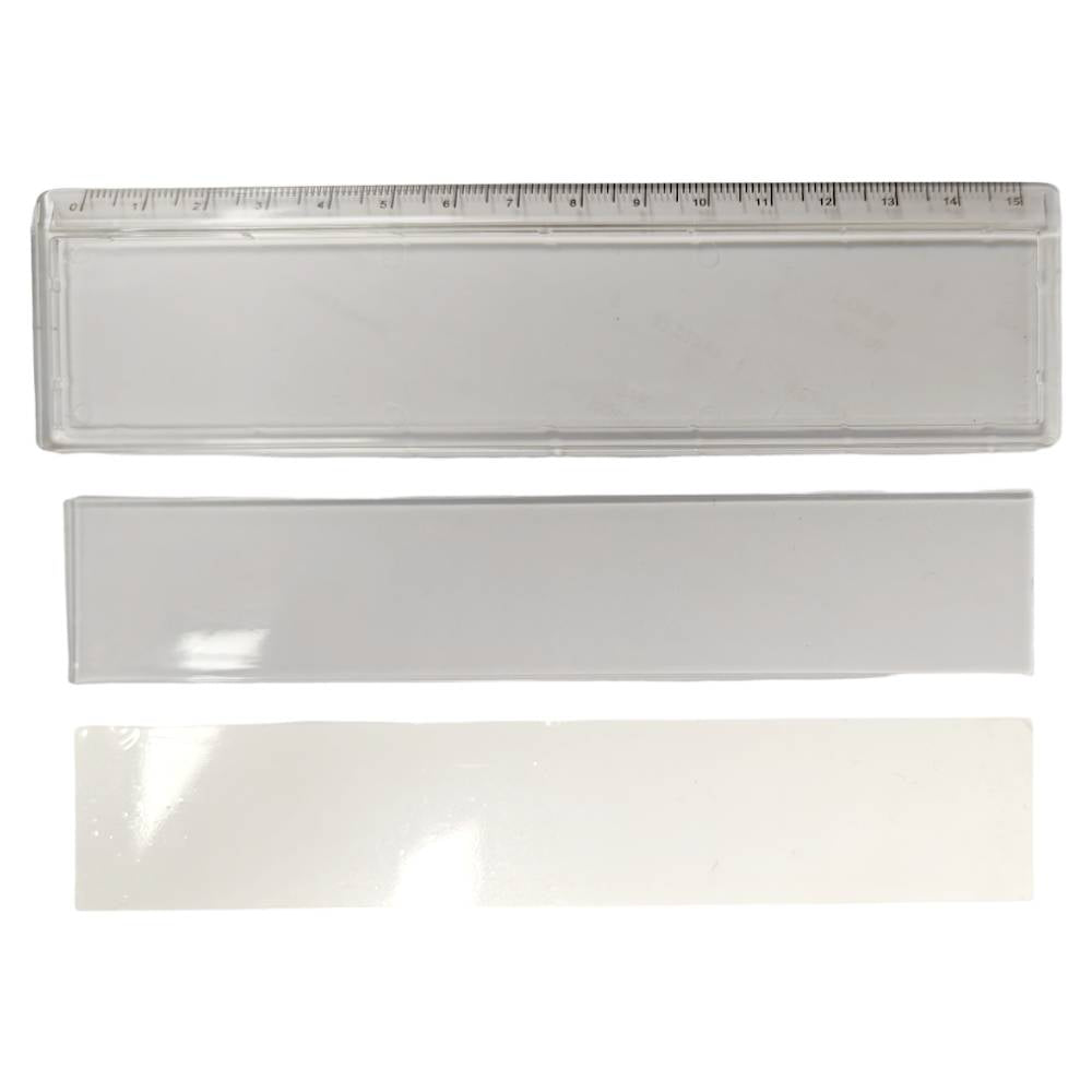 Stationery - Acrylic 15cm Ruler with Printable Insert