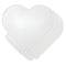 Lamp - 5 x Acrylic HEART Photo Frame INSERTS ONLY (15cm x 15cm)