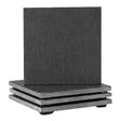 Engravable Slate - 4 x Coasters - Natural Edge - 10cm - SQUARE - Longforte Trading Ltd