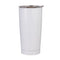 Mugs - STAINLESS STEEL - 20oz Combo Tumbler - White - Sublimation and Engravable