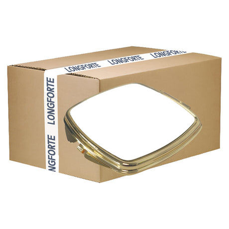 FULL CARTON - 200 x Compact Mirrors - Deluxe CLASSIC GOLD - Curved Square - Longforte Trading Ltd