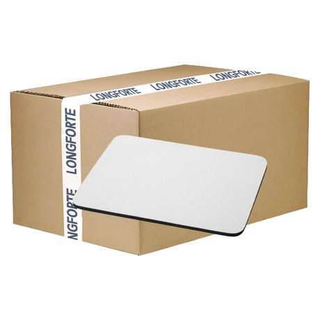 FULL CARTON - 150 x Mouse Pads/ Mats - Rectangle - 22cm x 18cm - 3mm - Longforte Trading Ltd