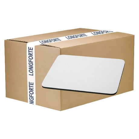 FULL CARTON - 100 x Mouse Pads/ Mats - Rectangle - 22cm x 18cm - 5mm - Longforte Trading Ltd