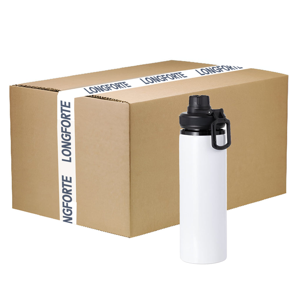 Gourdes - PROVENTURER - Bouteille Flip 850ml - BLANC/NOIR