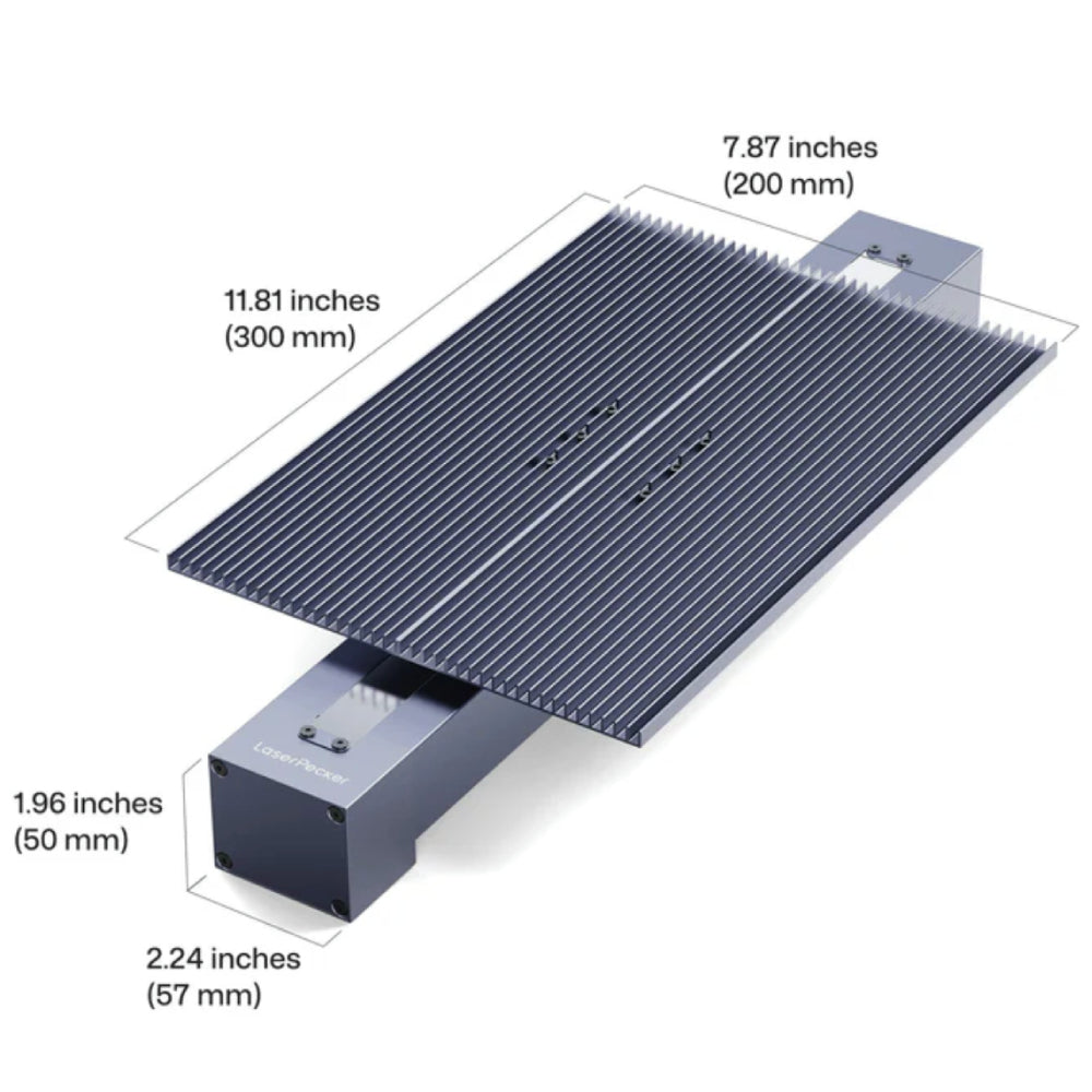 Hardware - Laser Engraving - LaserPecker LP4 - Slide Extension