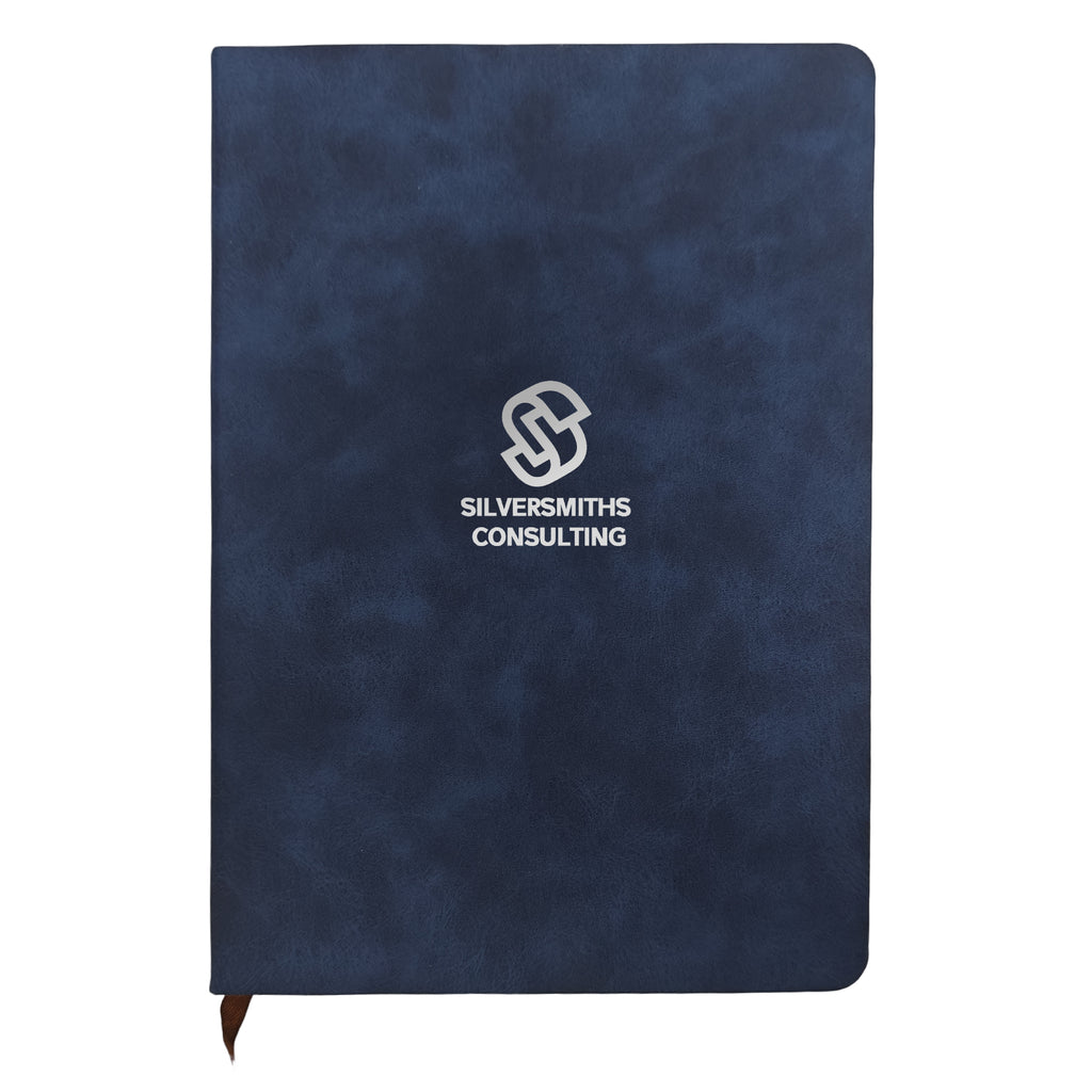 Engravables - PU CUIR - Carnet A5 - Bleu Foncé