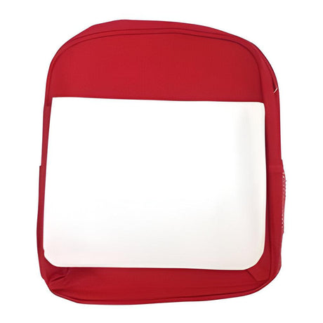 Bags - Backpacks - Large School Bag with Panel - Red - 33cm x 31cm x 8cm - Longforte Trading Ltd