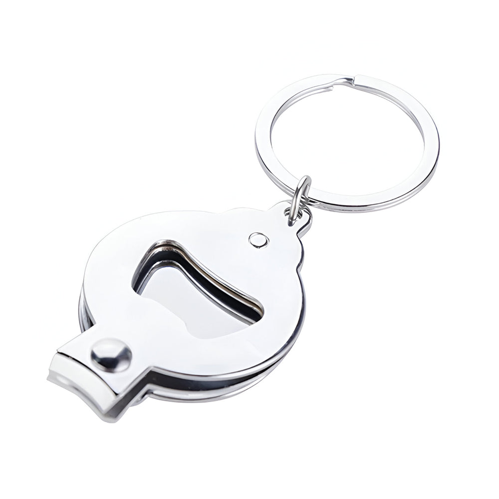 Keyring - Sublimation Metal Keyring - Nail Clipper/ Bottle Opener