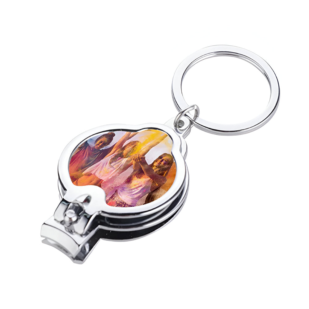 Keyring - Sublimation Metal Keyring - Nail Clipper/ Bottle Opener