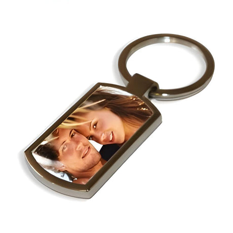 Keyring - 10 x Sublimation Metal Keyring - Oblong