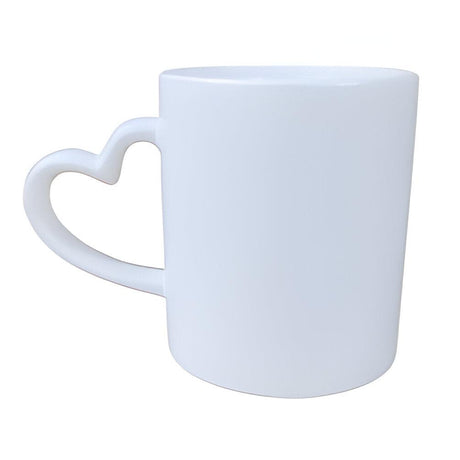 Heart Handle Sublimation Mugs - Longforte Trading Ltd