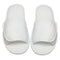 Footwear - Hotel Slippers with Velcro Opening - White