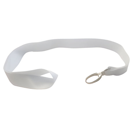 10 x Sublimation Lanyards Only - Plain White- total length 86cm - Longforte Trading Ltd