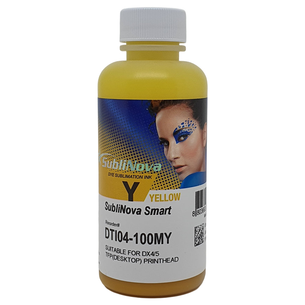 InkTec SubliNova Smart - Dye Sublimation Ink for Epson Printers - 1L - Yellow