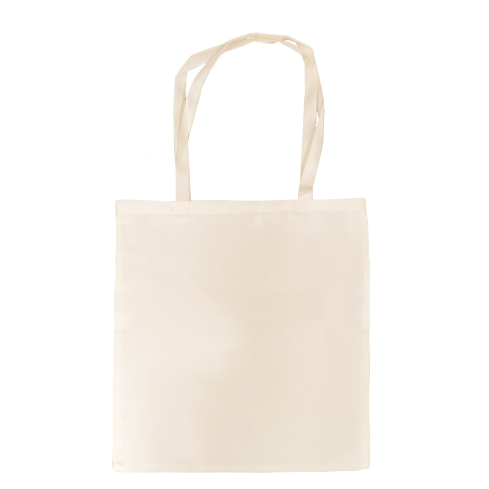 Bags Tote Bag Palermo Canvas Cream 38cm x 40cm LONG HANDLES