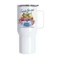 Mugs - STAINLESS STEEL - 25oz Tumbler with Handle - White