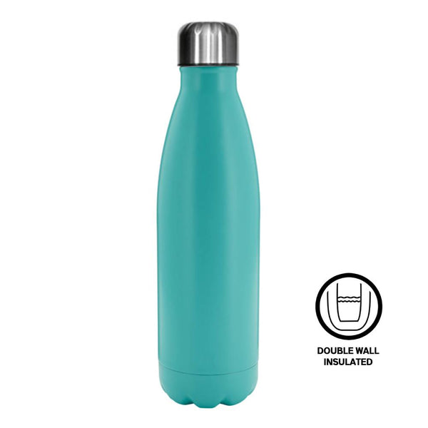 Water Bottles - COLOURED - Bowling - 500ml - Aqua