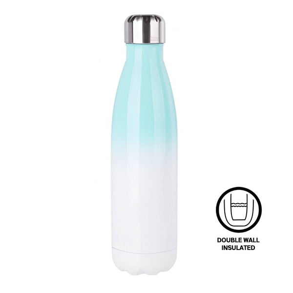 Water Bottles - GRADIENT - Bowling - 500ml - Mint Green/ White