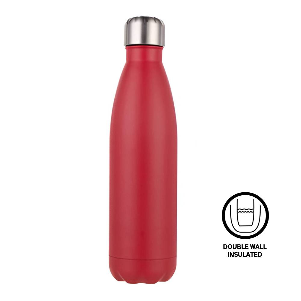 Bouteilles d'eau - GRAVABLE - MAT - Bowling - 500ml - ROUGE