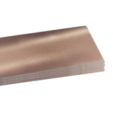 Metallbleche - 10 x Aluminiumbleche - SATINKUPFER - 3" x 8" (7,5 cm x 20,3 cm)