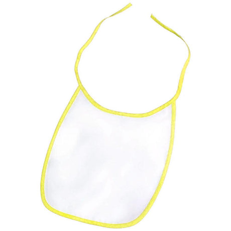 Baby Bib - 100% Polyester - Yellow - Longforte Trading Ltd