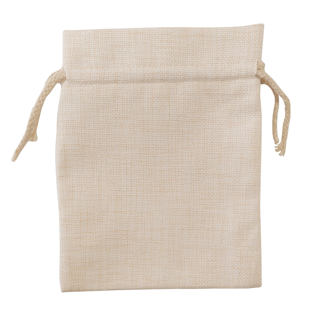 FULL CARTON - 100 x DOUBLE DRAWSTRING Bags - Thick Linen - 15cm x 20cm - Longforte Trading Ltd