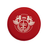 Engravables - PU LEATHER - Coaster - ROUND - 10cm - Red - Longforte Trading Ltd