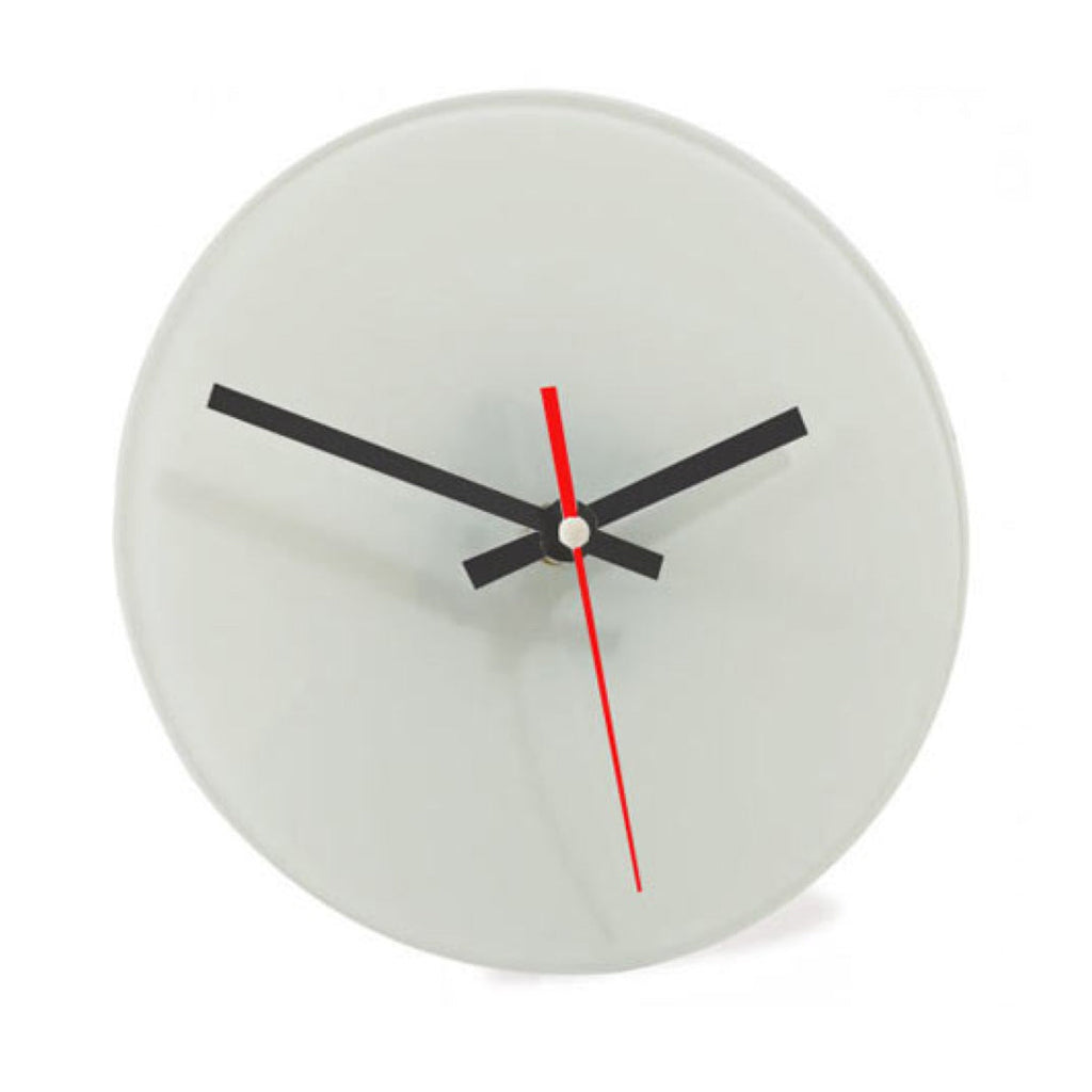 FULL CARTON - 24 x Glass Wall Clock - Round - 20cm