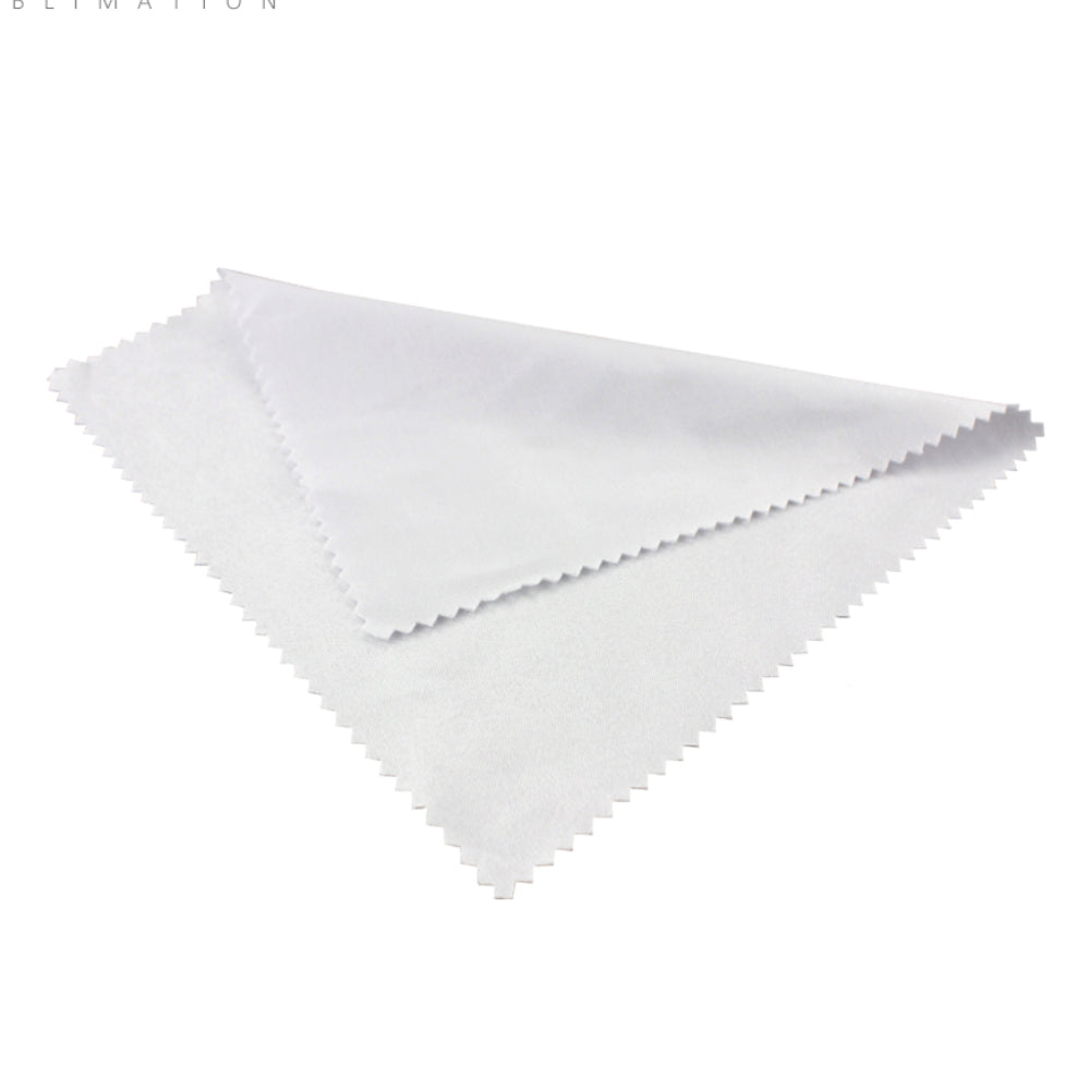 FULL CARTON - 100 x Lens Cloths - WHITE - 180 x 150 mm - Longforte Trading Ltd