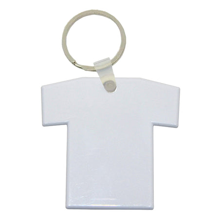 FULL CARTON - 200 x MDF Keyrings - Double-Sided - T-Shirt