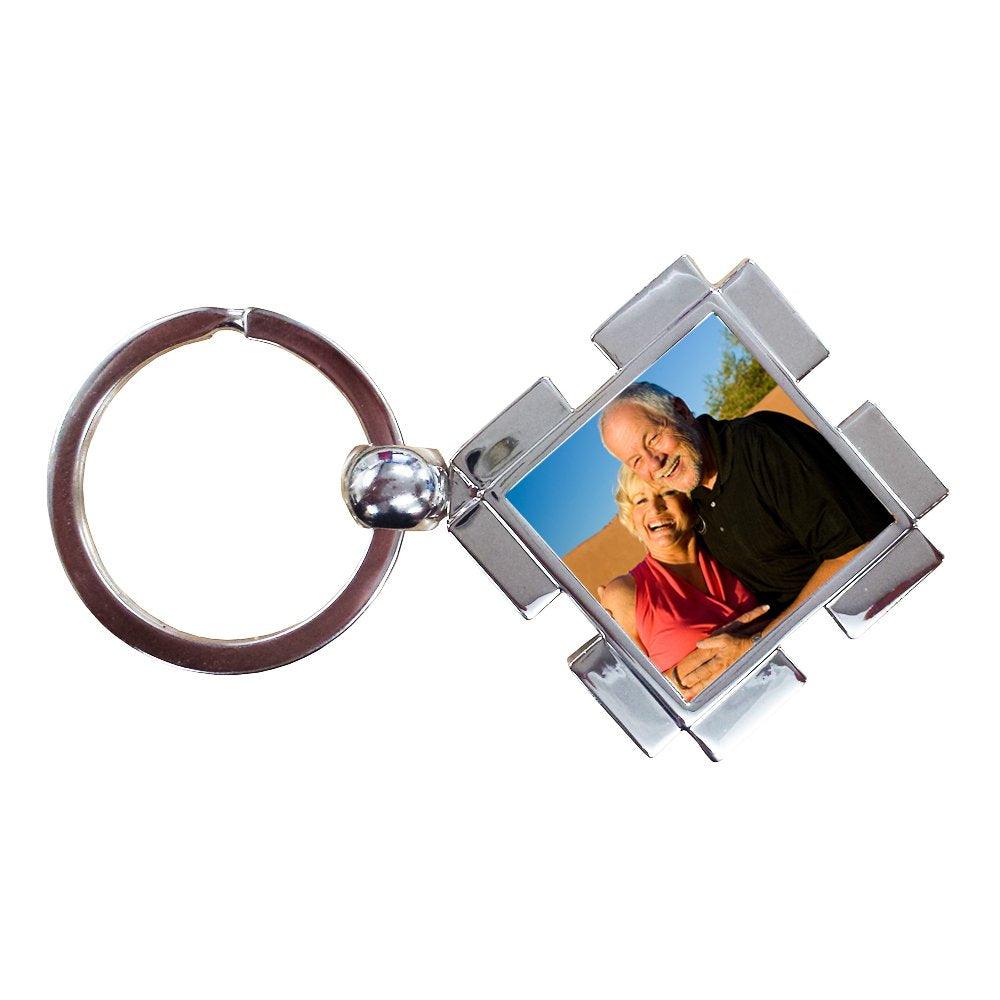 Keyring - 10 x Sublimation Metal Keyring - Jigsaw Piece