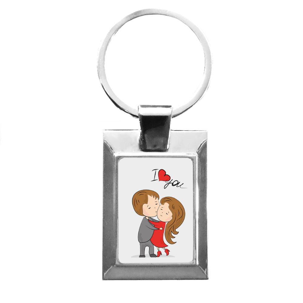 Keyring - 10 x Sublimation Metal Keyring - Rectangle