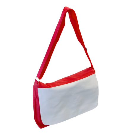 Bags - MEDIUM SHOULDER BAG - 35cm x 30cm - RED - Longforte Trading Ltd