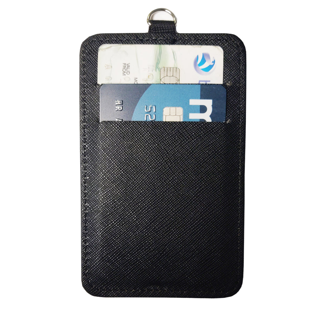 Bags & Wallets - PU 2 Card Holder with Clip