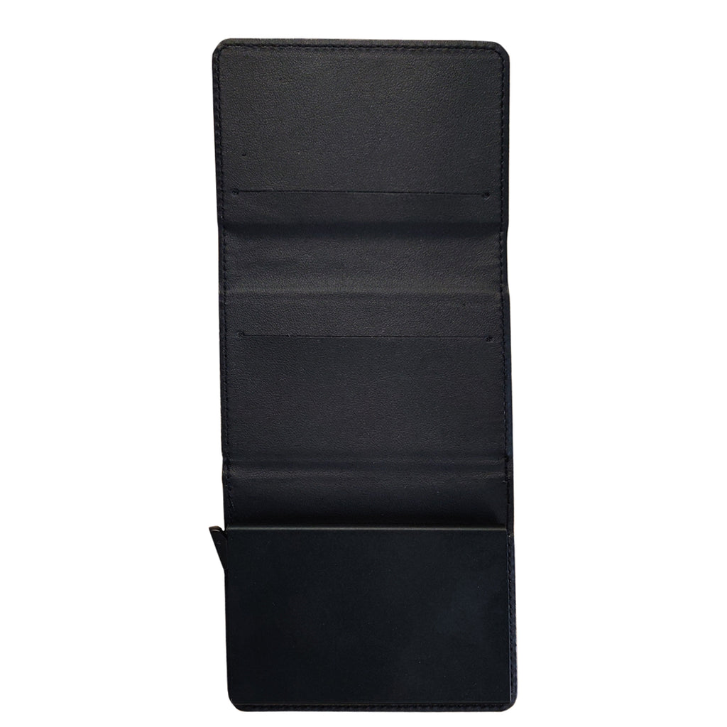 Bags & Wallets - PU - Folding 7-Card Cardholder - Black