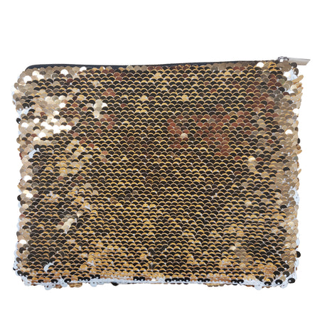 Bags - Sequin Handbag/ Cosmetic/Purse - 15cm x 20cm - GOLD - Longforte Trading Ltd