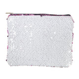 Bags - Sequin Handbag/ Cosmetic/Purse - 15cm x 20cm - PINK - Longforte Trading Ltd