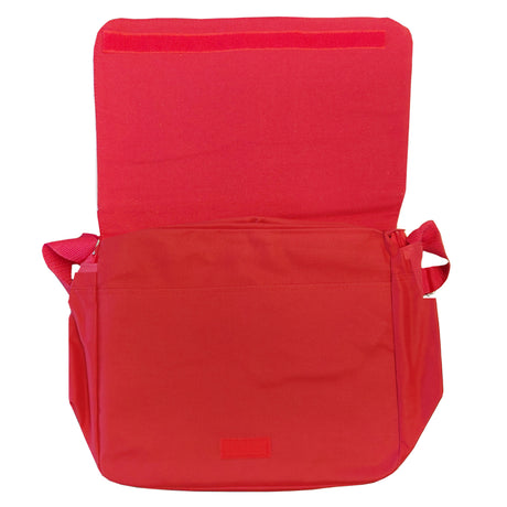 Bags - MEDIUM SHOULDER BAG - 35cm x 30cm - RED - Longforte Trading Ltd