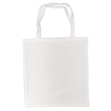 FULL CARTON - 100 x Tote Bags - Milan - Canvas White - 38cm x 40cm - Short Handles - Longforte Trading Ltd