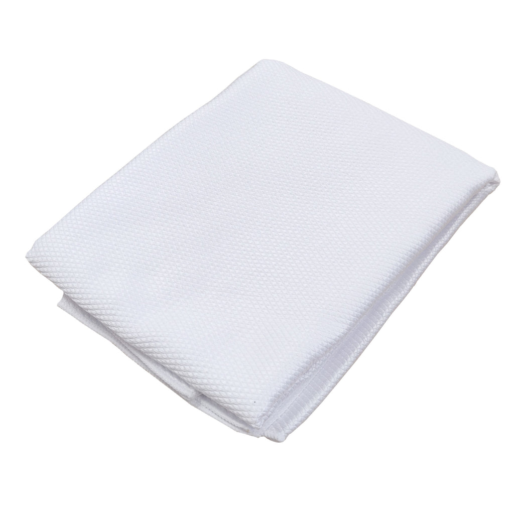 Towel - Diamond Weave - 100% Polyester - 11cm x 30cm - EXTRA SMALL