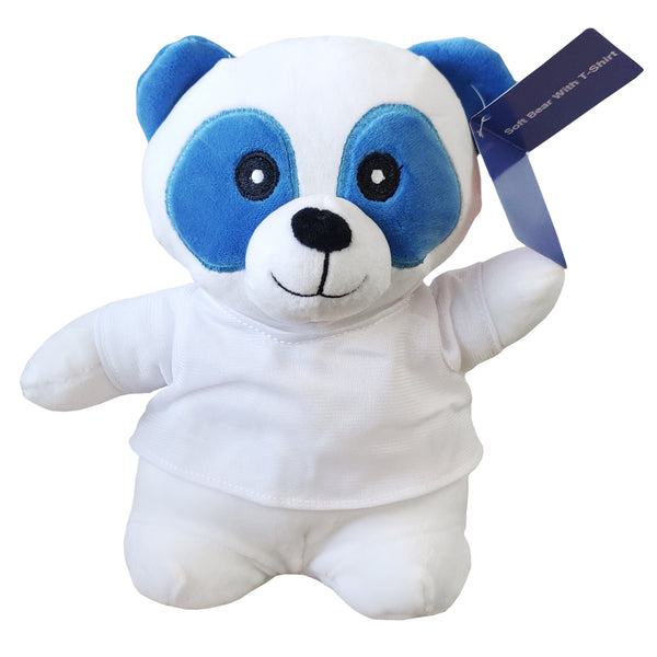 Blue panda stuffed best sale animal